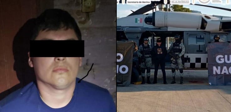 La detención ocurrió esta mañana, cuando aproximadamente a las 5:00 horas de este sábado 8 de febrero, un operativo conjunto de la Secretaría de la Defensa Nacional y la Guardia Nacional apoyados por elementos de la Secretaría de Seguridad y Protección Ciudadana
