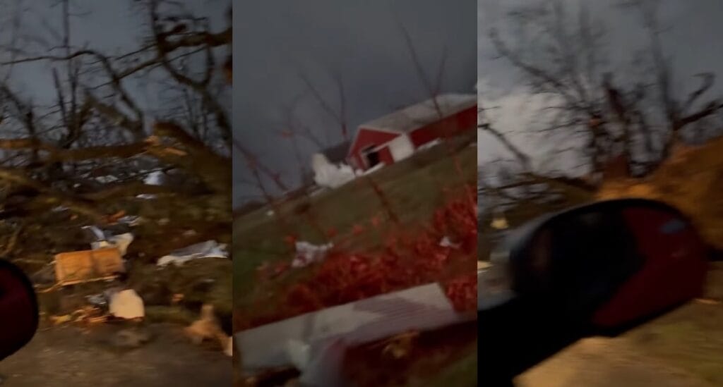 La noche del 14 de marzo trajo consigo una tormenta monstruosa y una serie de tornados que devastaron varias áreas del Medio Oeste