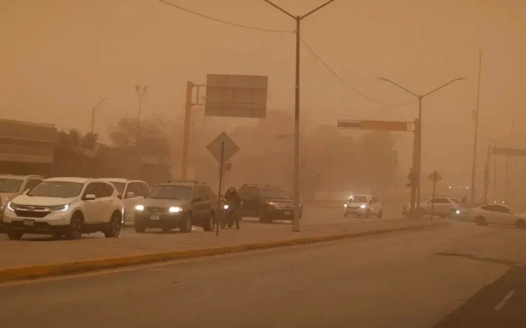 Pronostican fuertes vientos para este martes en Ciudad Juárez