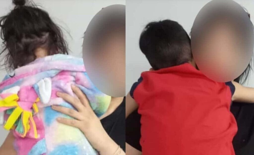 Autoridades localizan a dos niños extraviados en Chihuahua y los entregan a su familia
